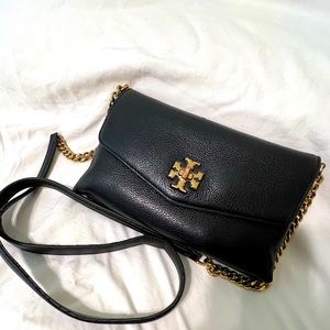 Tory Burch black/gold crossbody